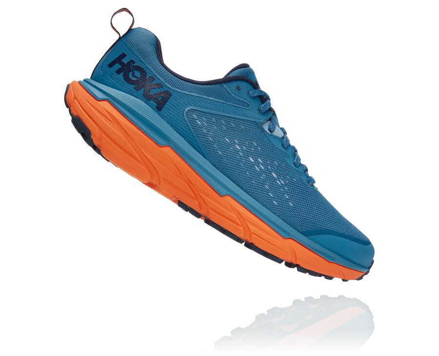 Hoka One One Trailove Tenisky Panske Modre - Challenger ATR 6 - 40328-EMSH